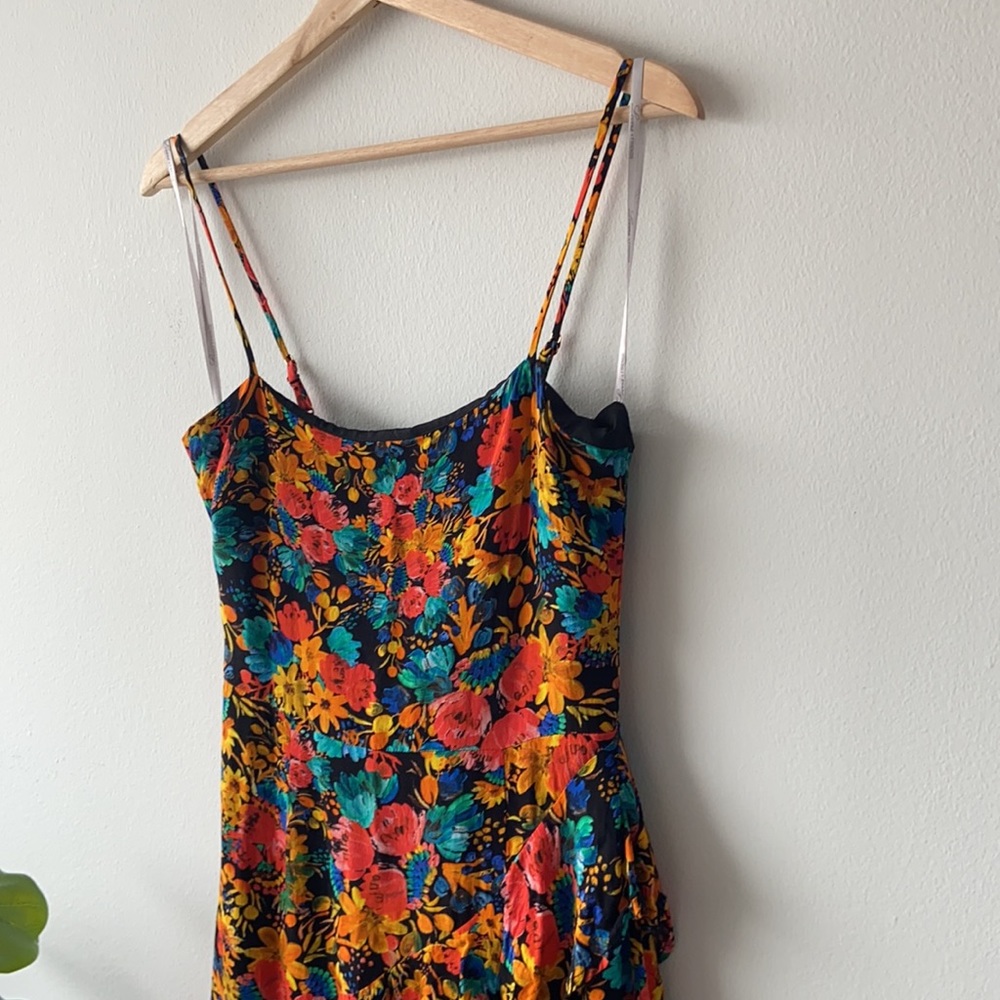 Lovers and Friends x Revolve Claudia Mini Dress in Dark Bouquet Floral - Picture 5 of 16